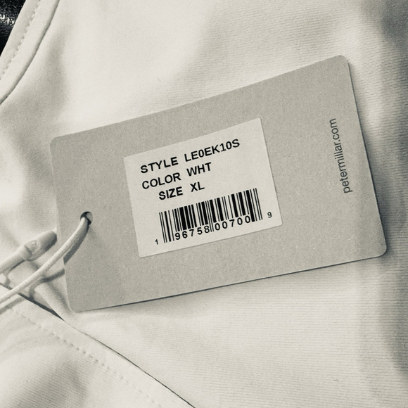 NWT Peter Millar Women's White Golf Polo Shirt Size:XL 50+ Sun Protection - Picture 6 of 10